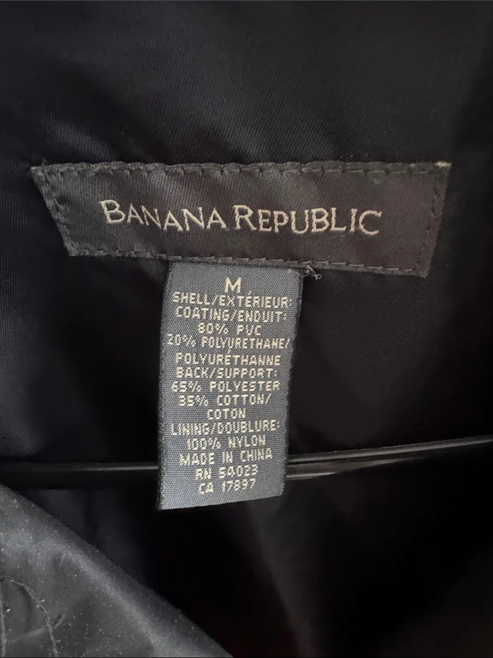 Banana Republic men raincoat